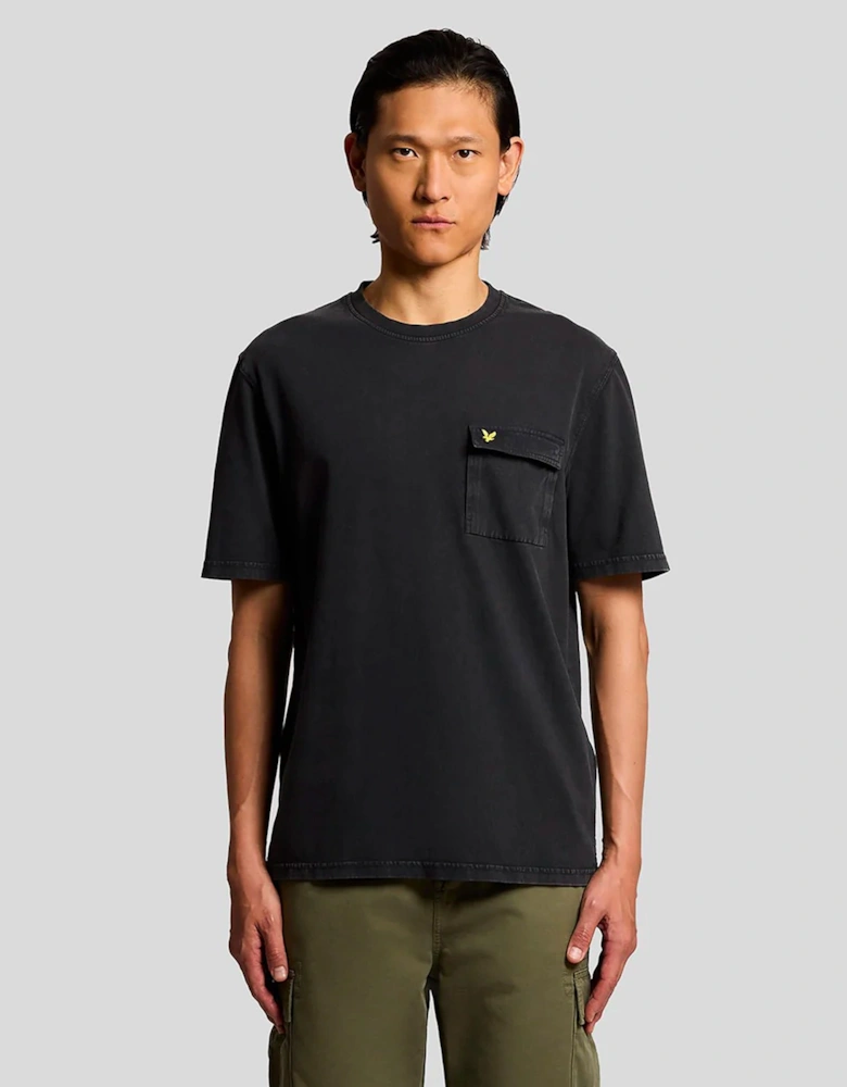 Lyle & Scott Cargo Pocket T-Shirt JET BLACK