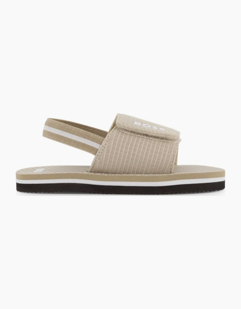 BOSS TODDLER/KID STONE SLIDERS J52820