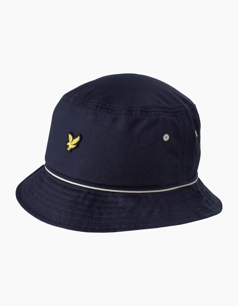 Lyle & Scott Piped Bucket Hat Dark Navy