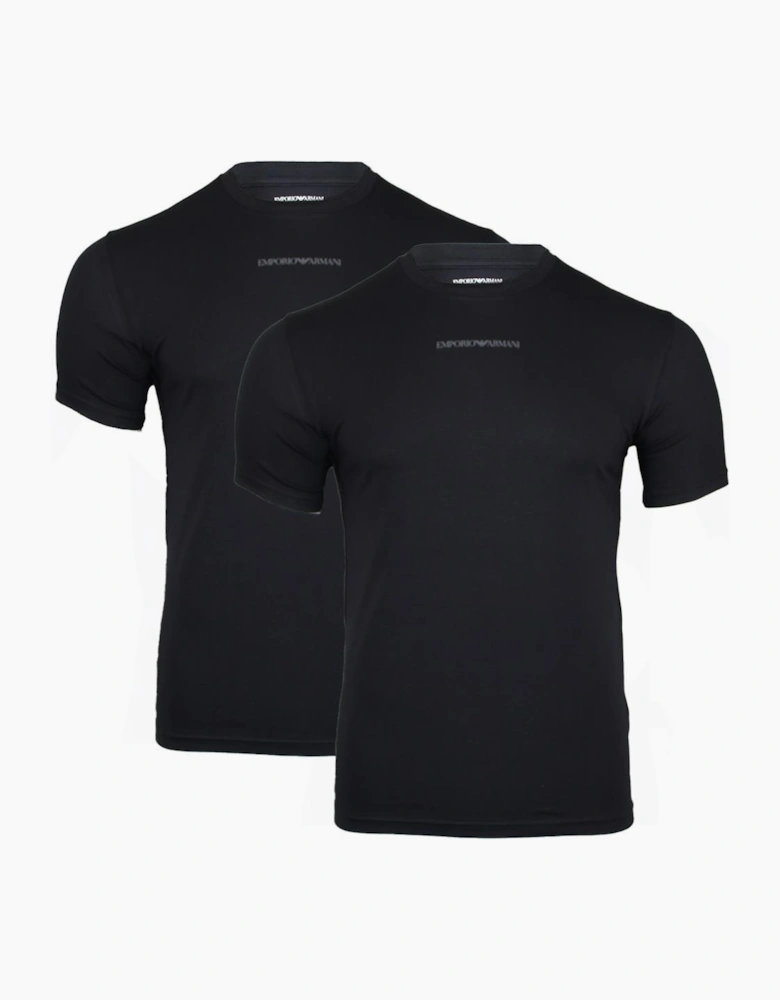 2-Pack T-Shirts, Black
