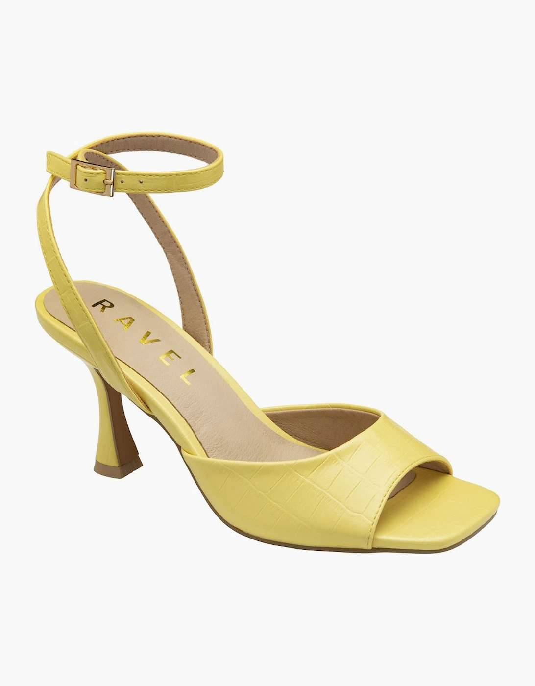 Ravel Women's Yellow Holms Sandals - Size 4