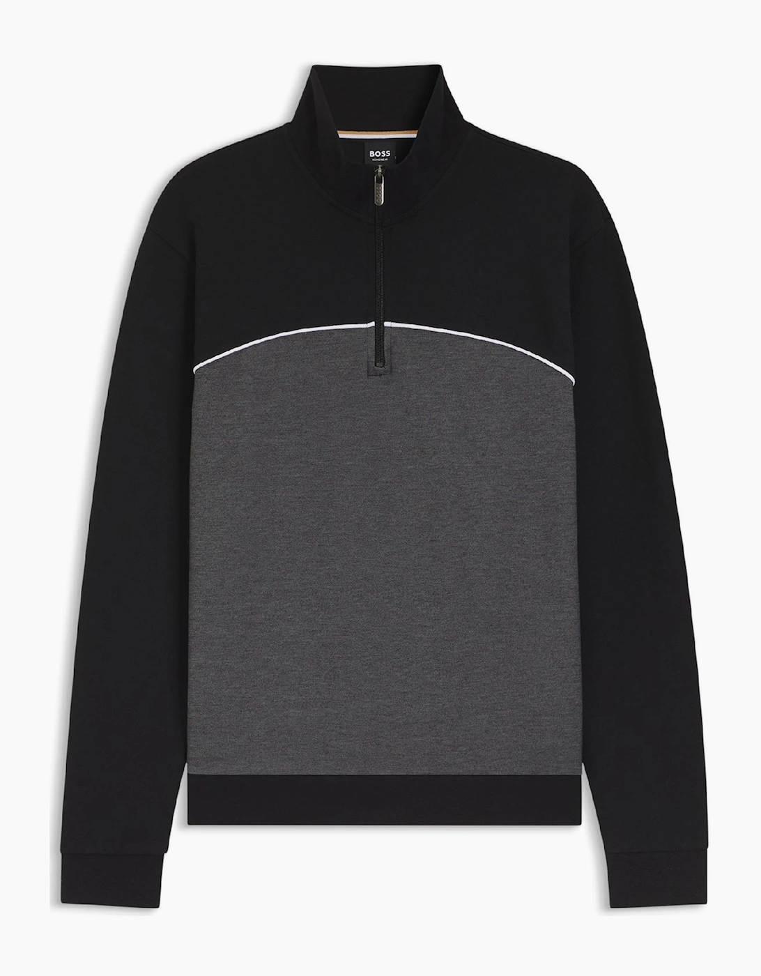 Loungewear Quarter-Zip Sweatshirt, 2 of 1