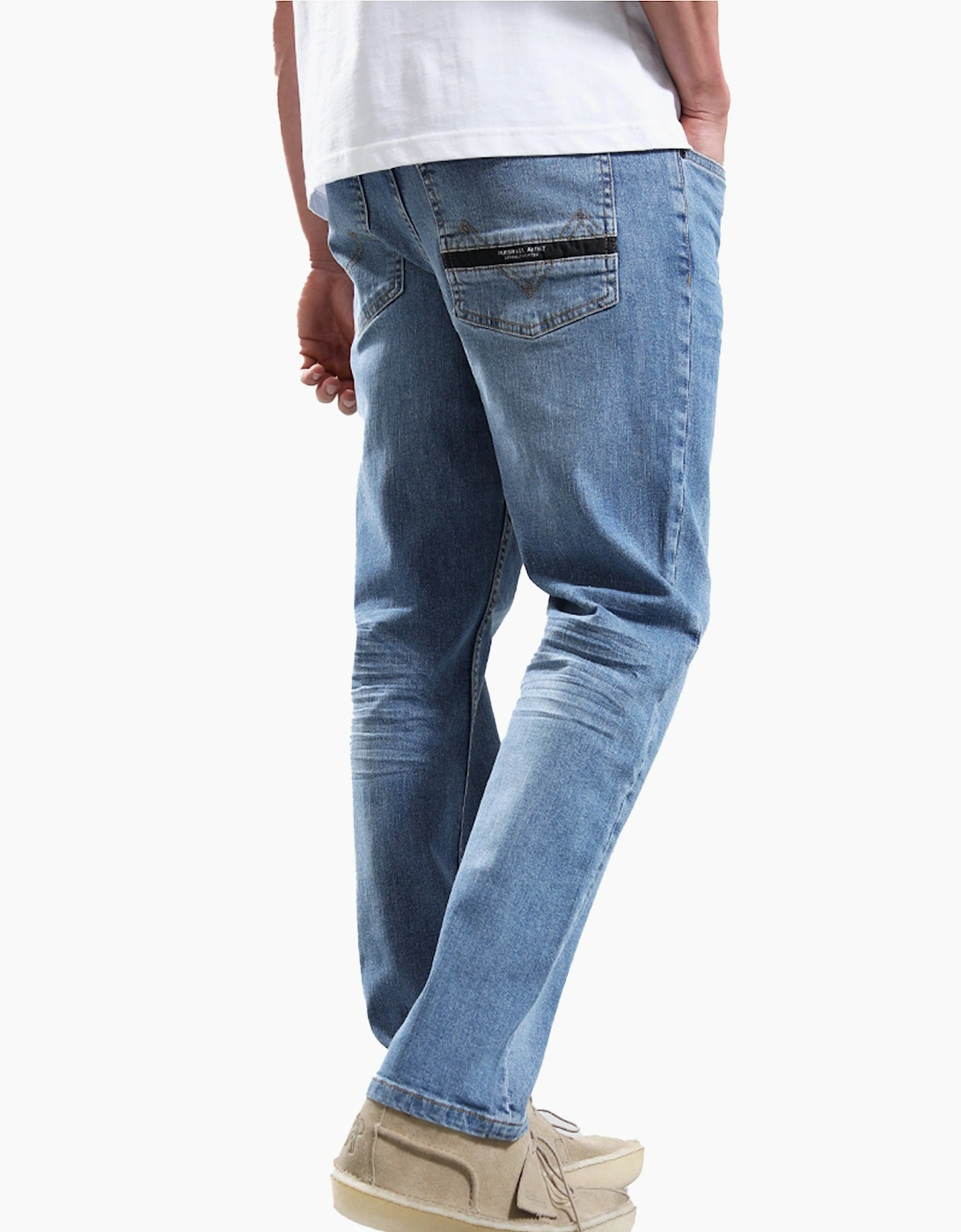Marshall Artist Men's Marshall Fit Denim Jeans Stone Wash - Size: 36/32