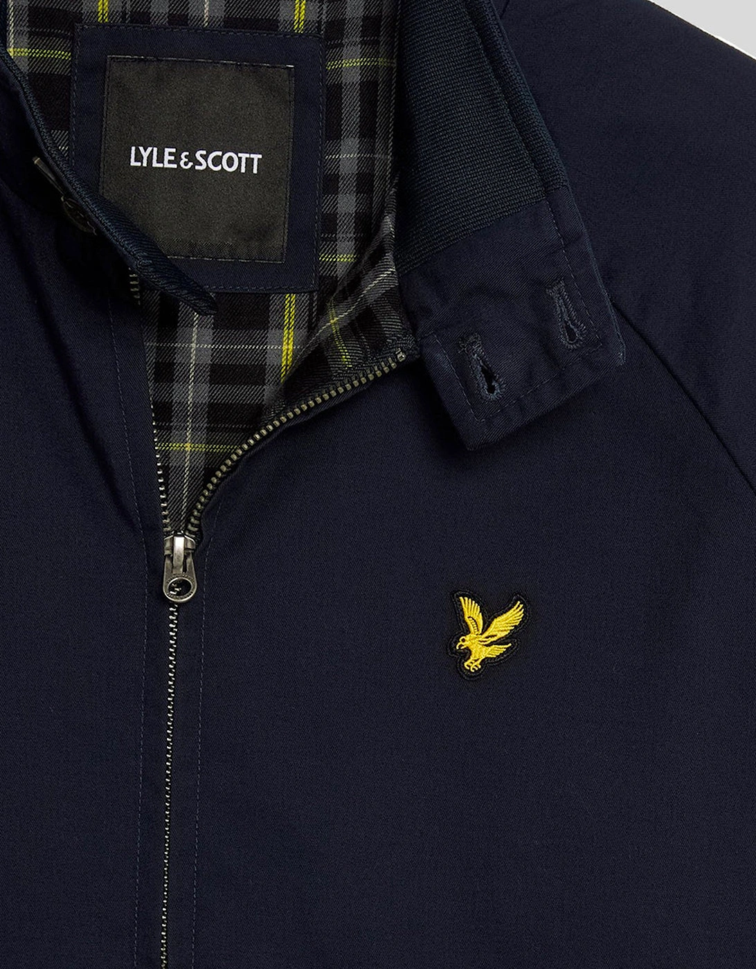 Lyle & Scott Cotton Harrington Jacket DARK NAVY