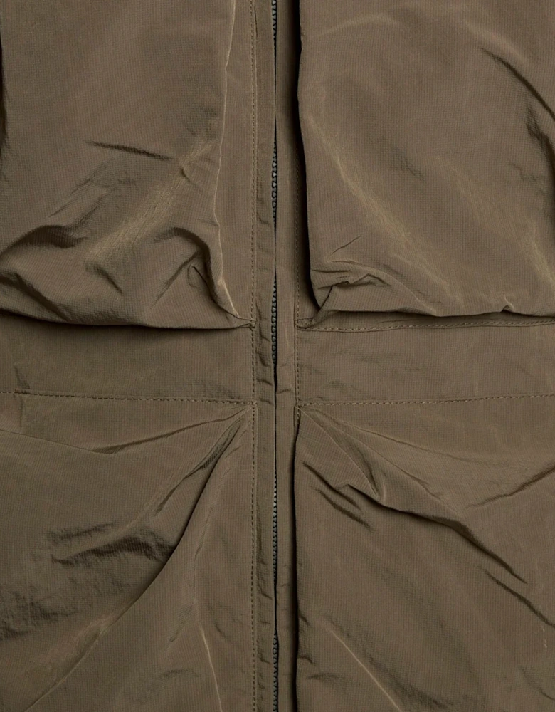 Lyle & Scott Lightweight Ripstop Windcheater Khaki Ash