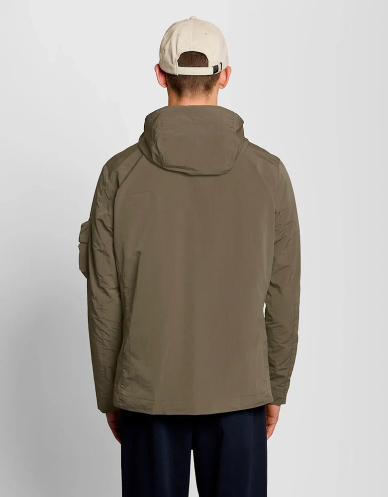 Lyle & Scott Lightweight Ripstop Windcheater Khaki Ash
