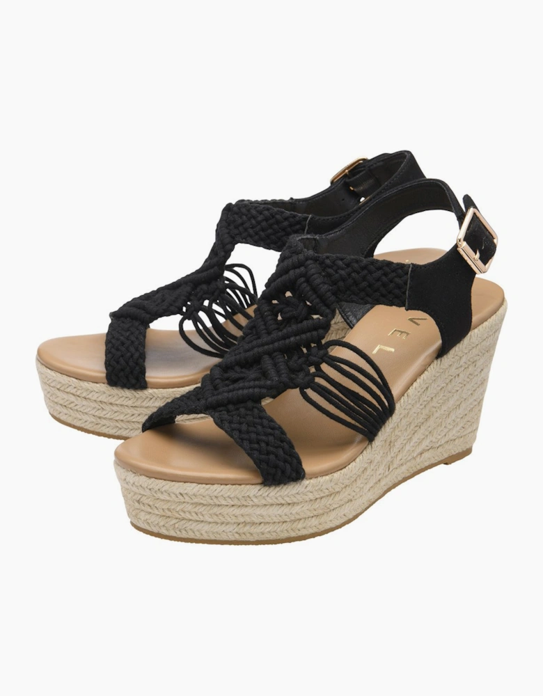 Kennley Womens Wedge Sandals