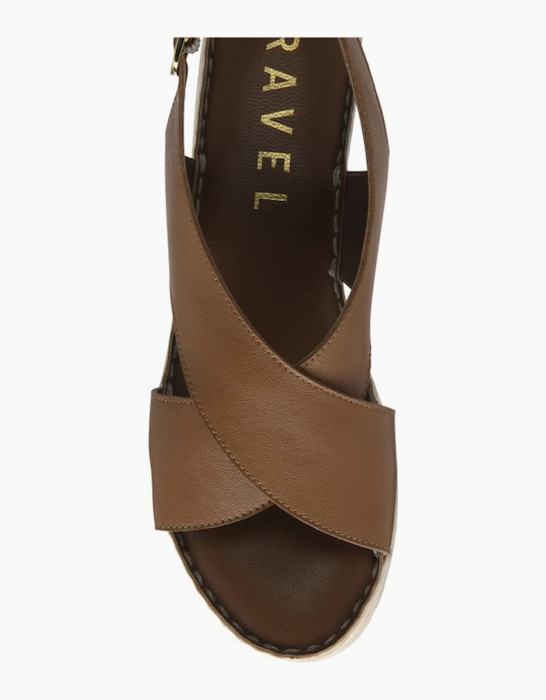 Branton Womens Wedge Sandals