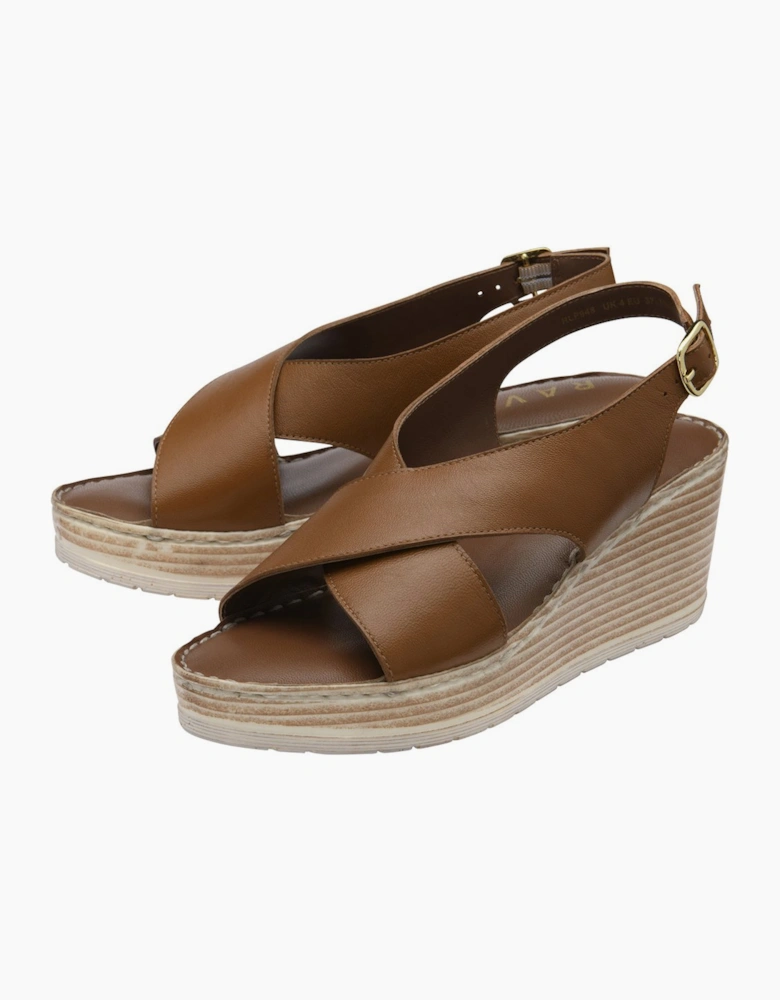 Branton Womens Wedge Sandals