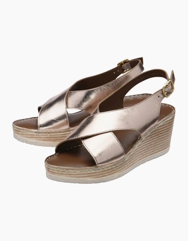 Branton Womens Wedge Sandals