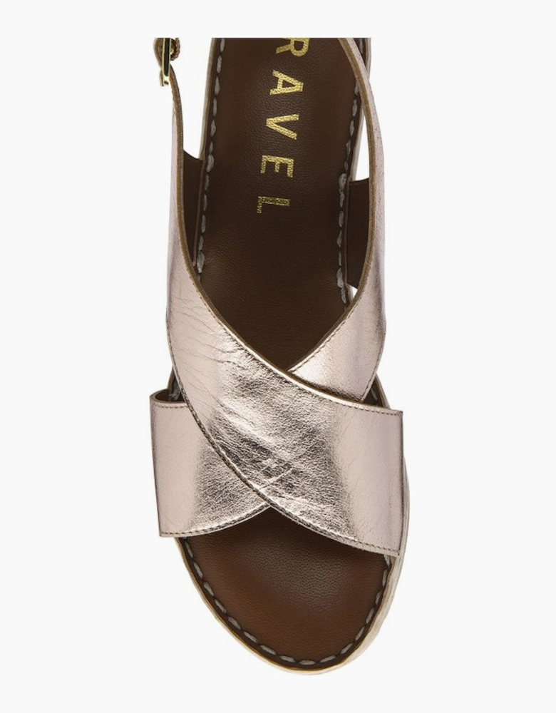 Branton Womens Wedge Sandals