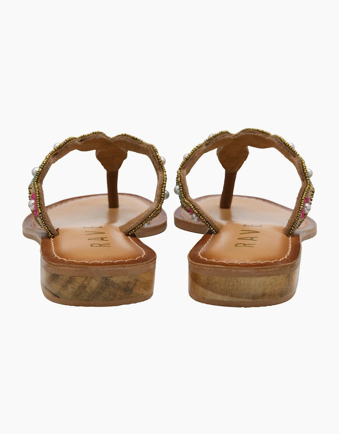 Rumi Womens Toe Post Sandals
