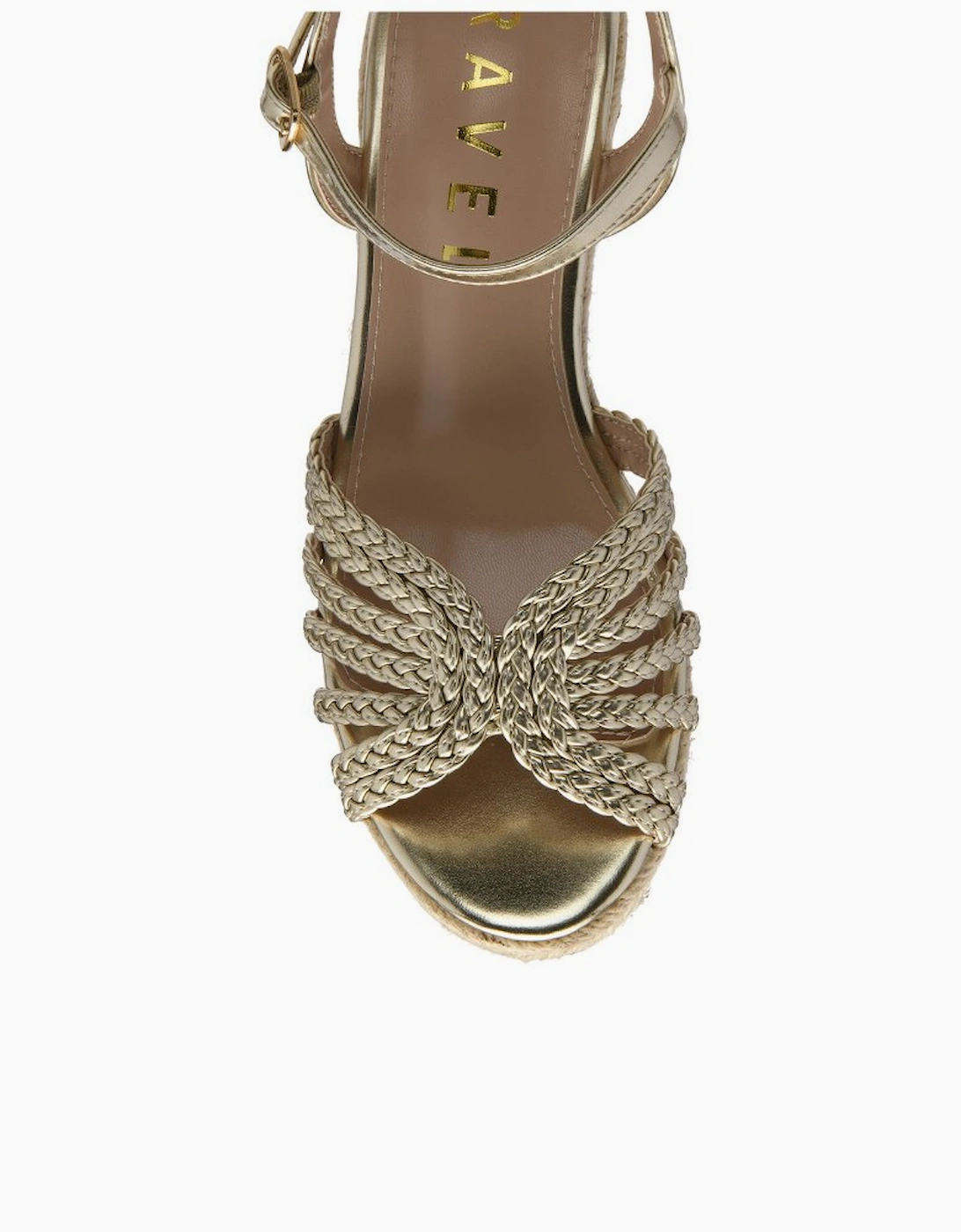 Grundy Womens Wedge Sandals