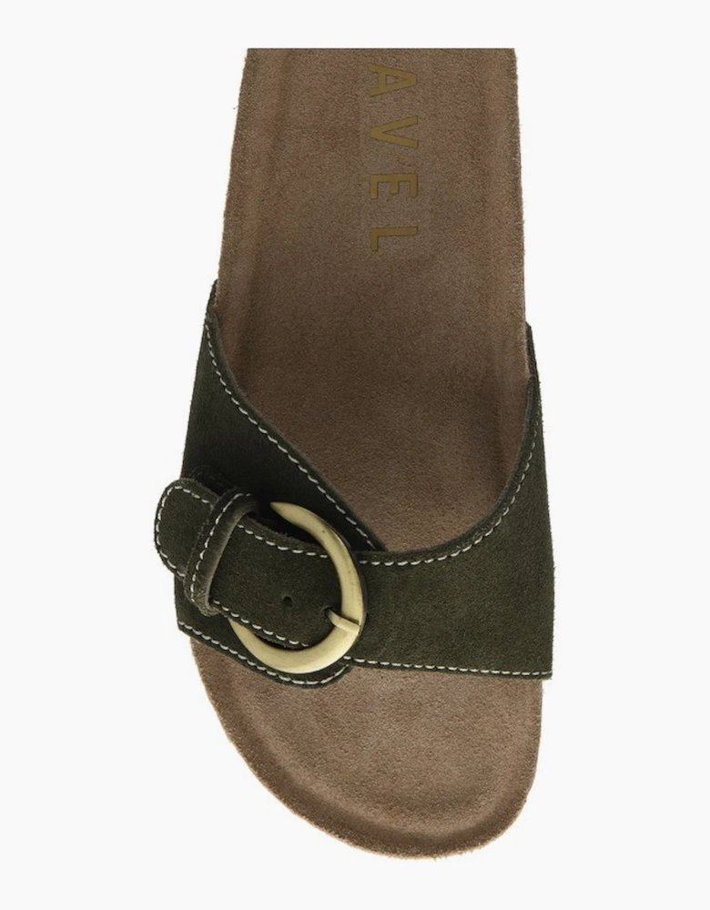 Salton Womens Slider Sandals