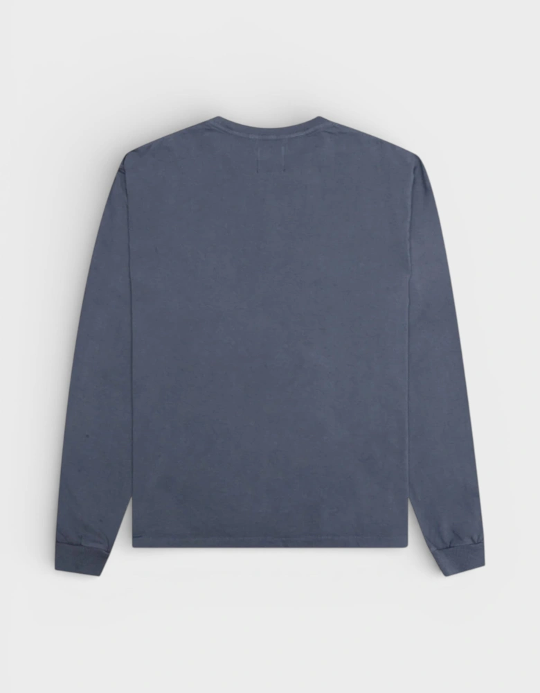Dept De LA Galerie L/S Pocket Tee Navy