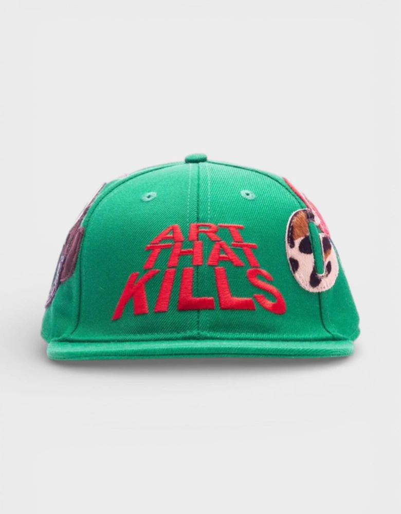 ATK G-Patch Fitted Cap Green