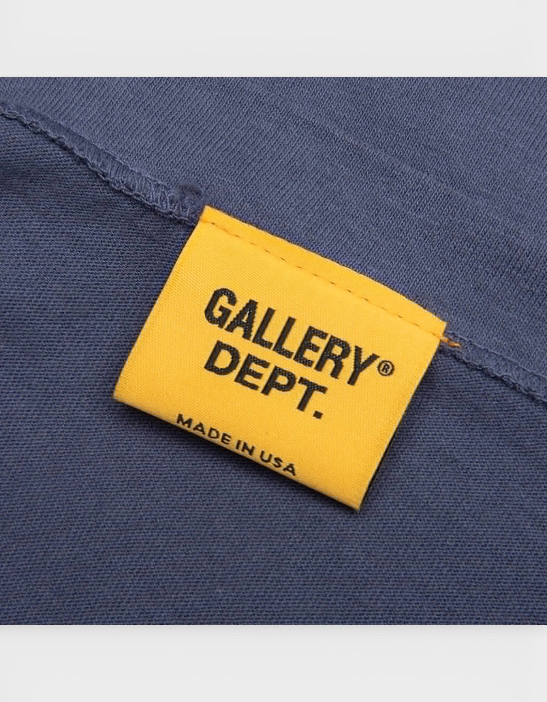 Dept De LA Galerie L/S Pocket Tee Navy