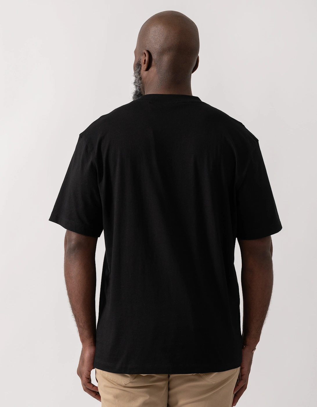 HUGO Doreston Mens Graphic T-Shirt - Black 001