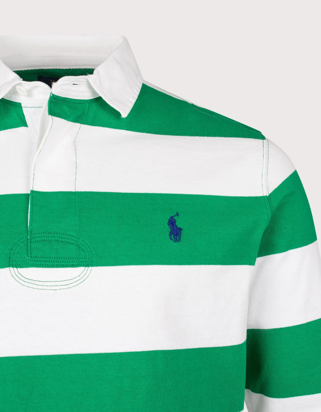 Classic Fit The Iconic Striped Rugby Shirt
