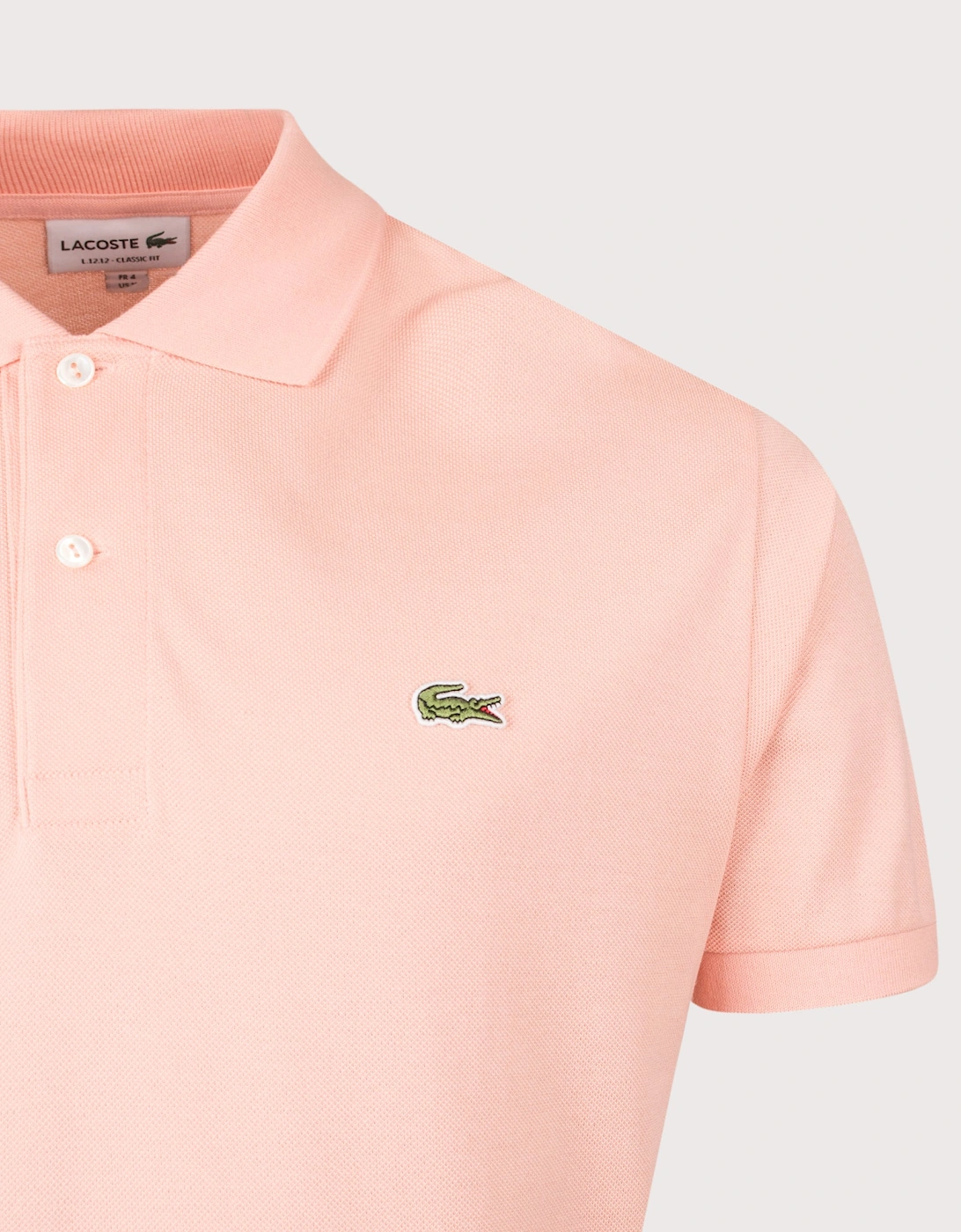 Classic Fit L1212 Croc Logo Polo Shirt