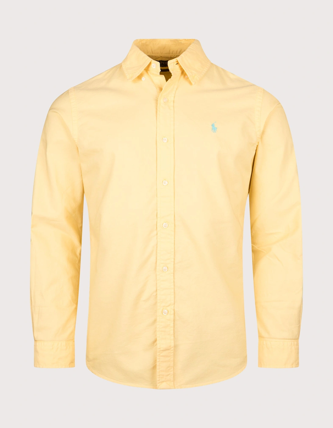 Custom Fit Garment-Dyed Oxford Shirt, 4 of 3