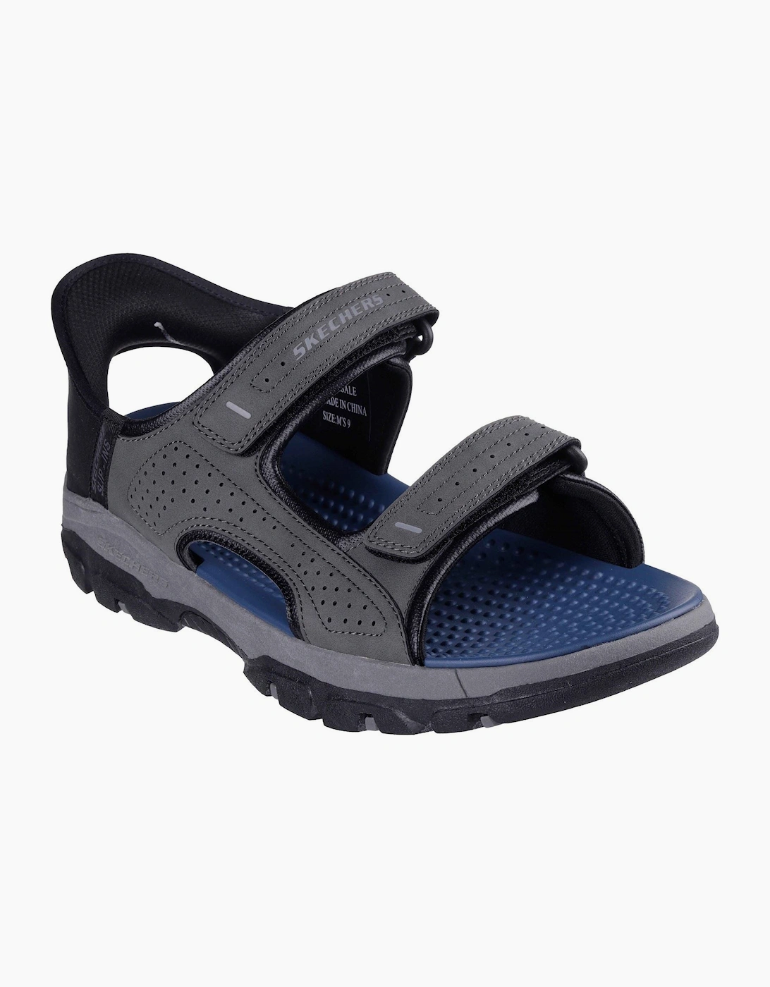 Tresmen - Reece Polyurethane Men's Charcoal Standard Sandals, 6 of 5