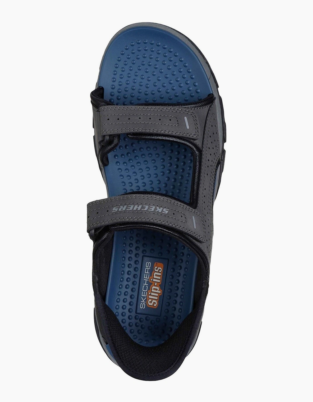 Tresmen - Reece Polyurethane Men's Charcoal Standard Sandals