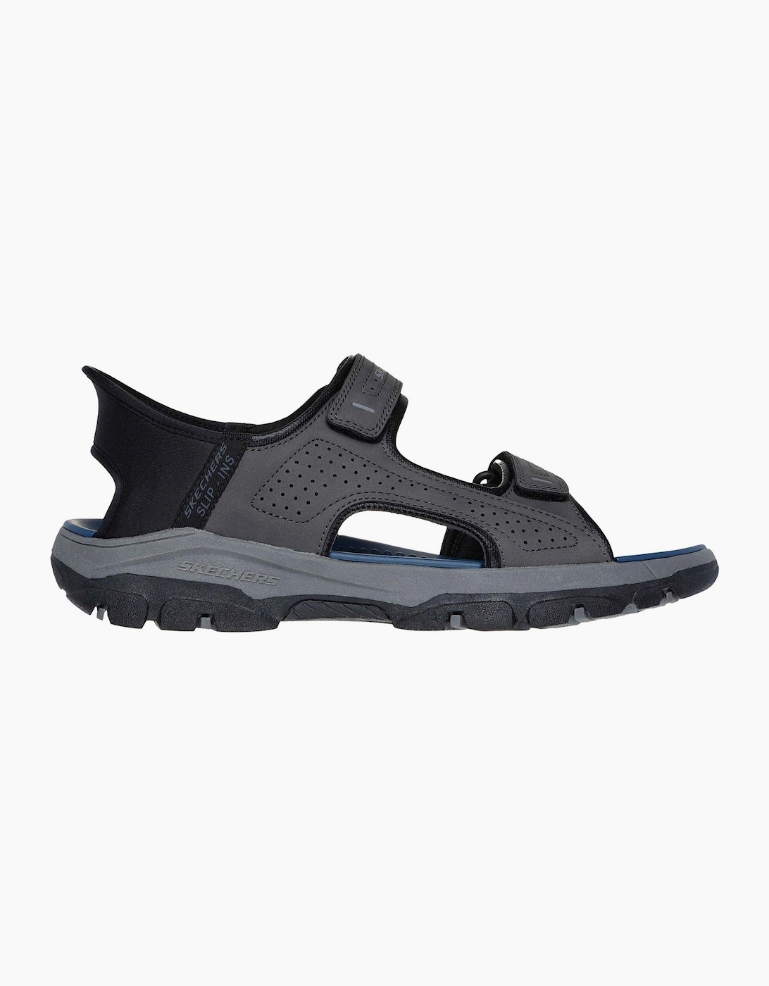 Tresmen - Reece Polyurethane Men's Charcoal Standard Sandals