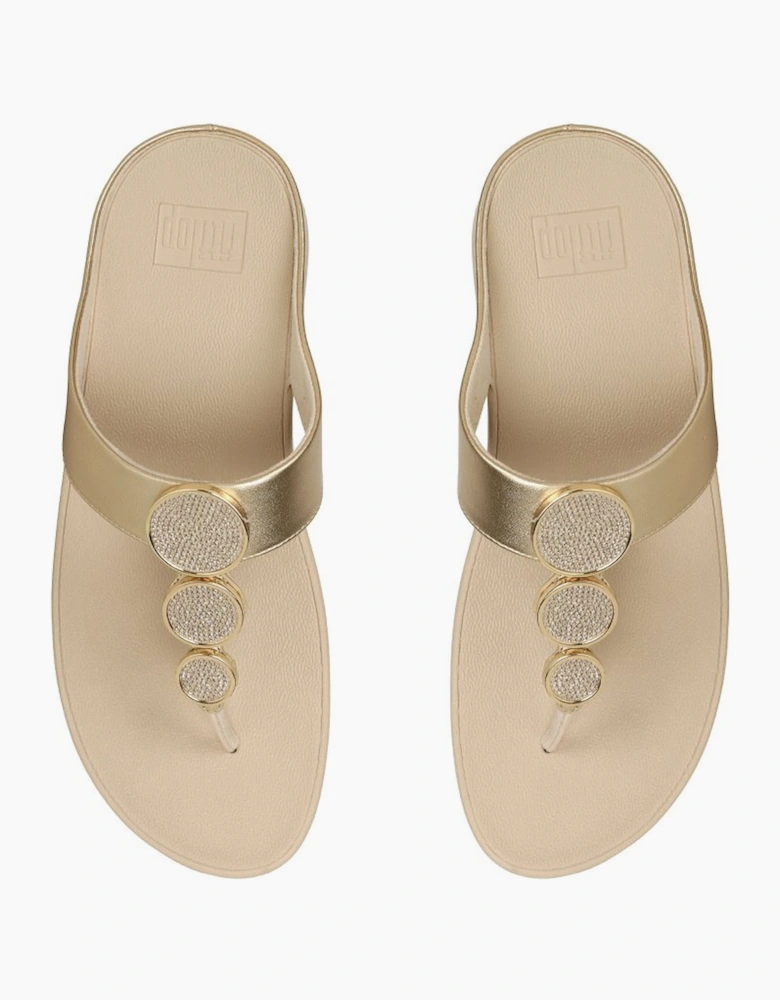 Halo Womens Toe Post Sandals