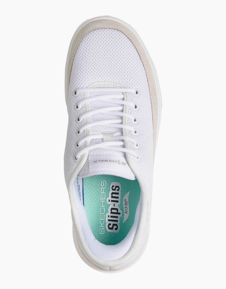 Skechers GoWalk Commuter Textile Women's White Standard Trainers