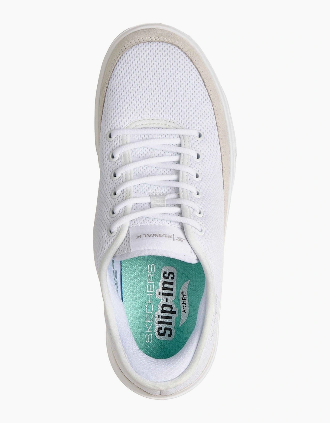 Skechers GoWalk Commuter Textile Women's White Standard Trainers