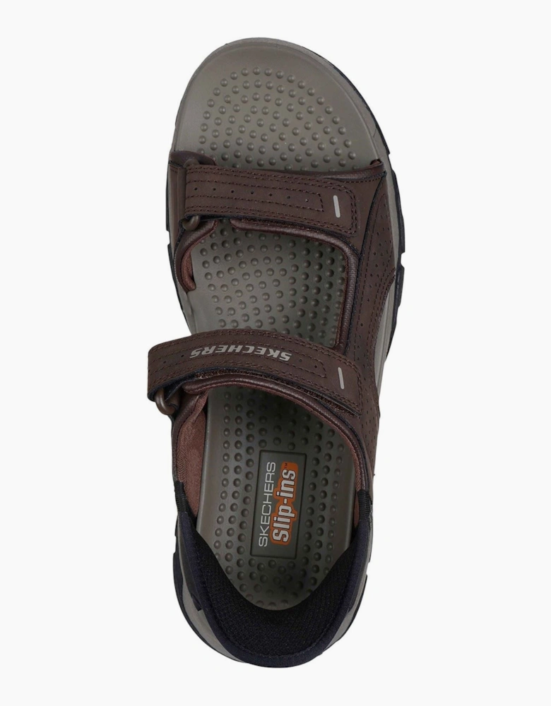 Tresmen - Reece Polyurethane Men's Chocolate Standard Sandals
