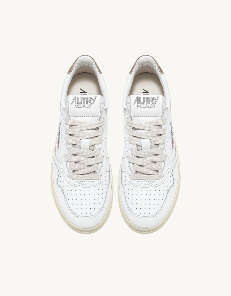 Medalist Leather Court Trainers