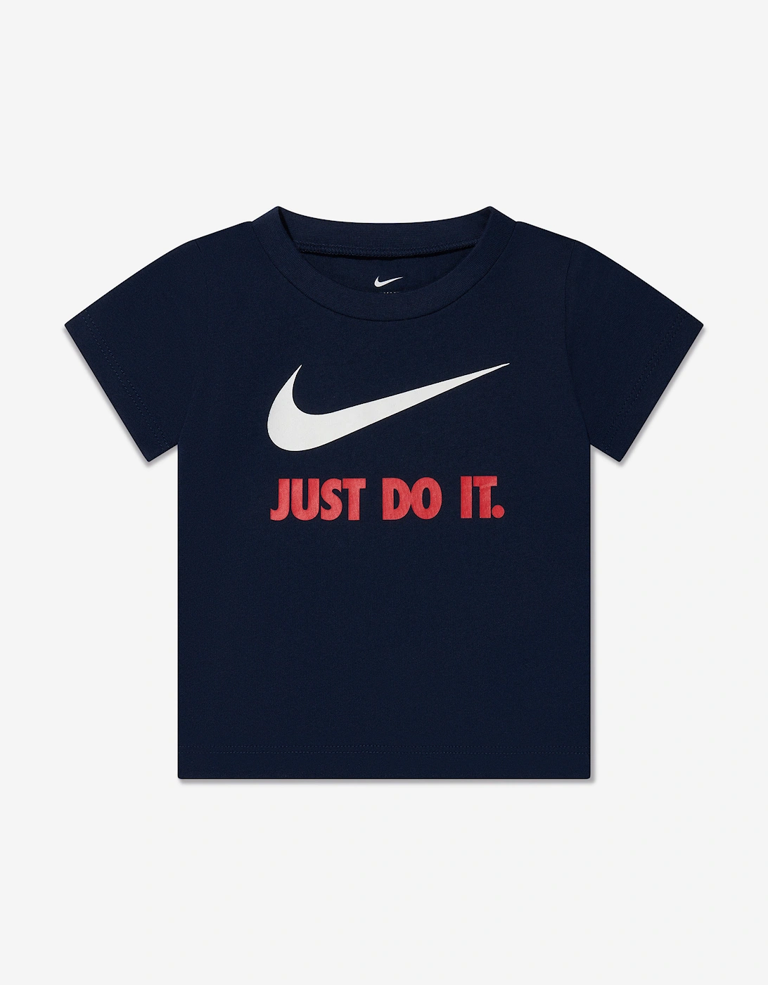 Baby Boys JDI Swoosh T-Shirt in Navy, 5 of 4