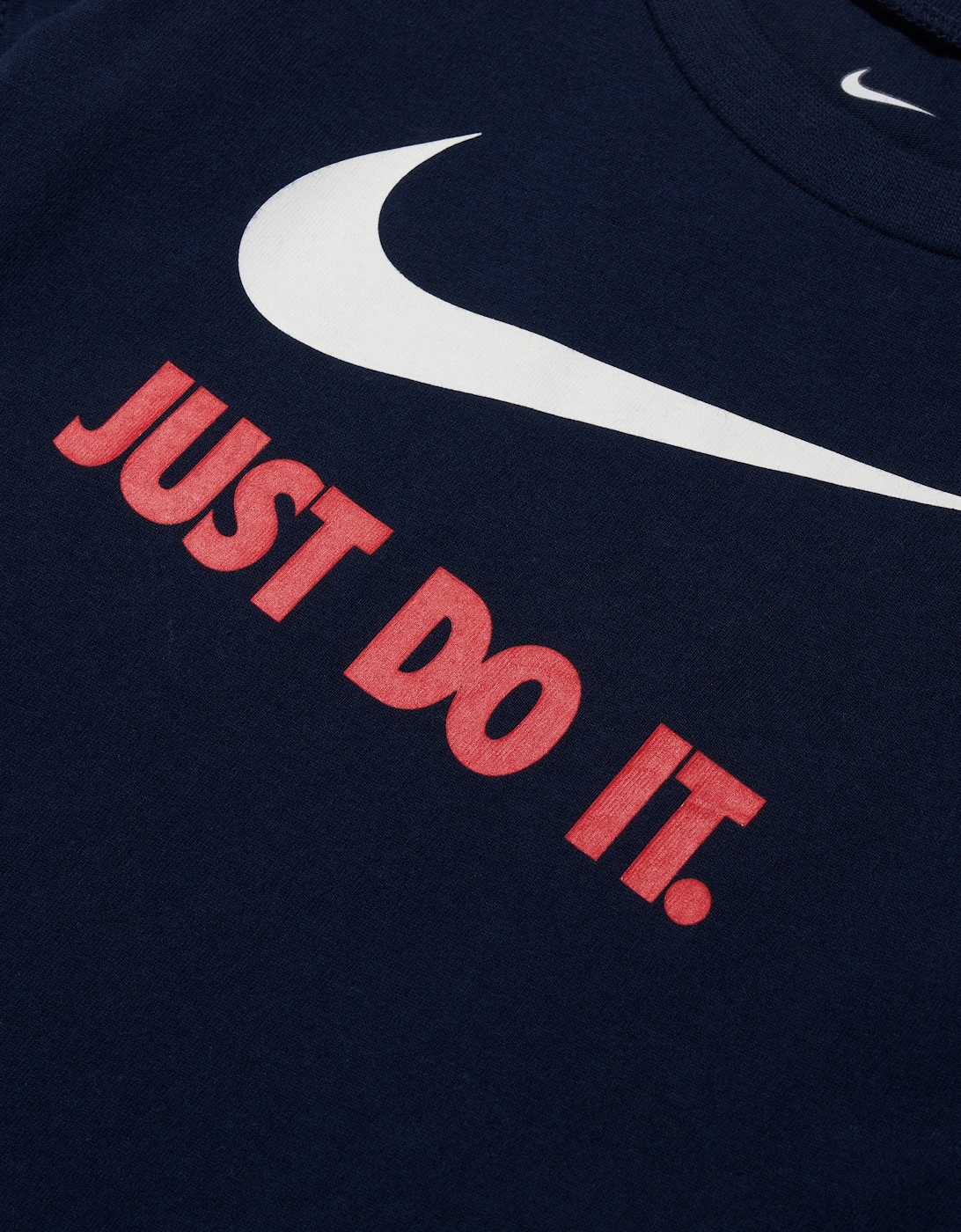 Baby Boys JDI Swoosh T-Shirt in Navy