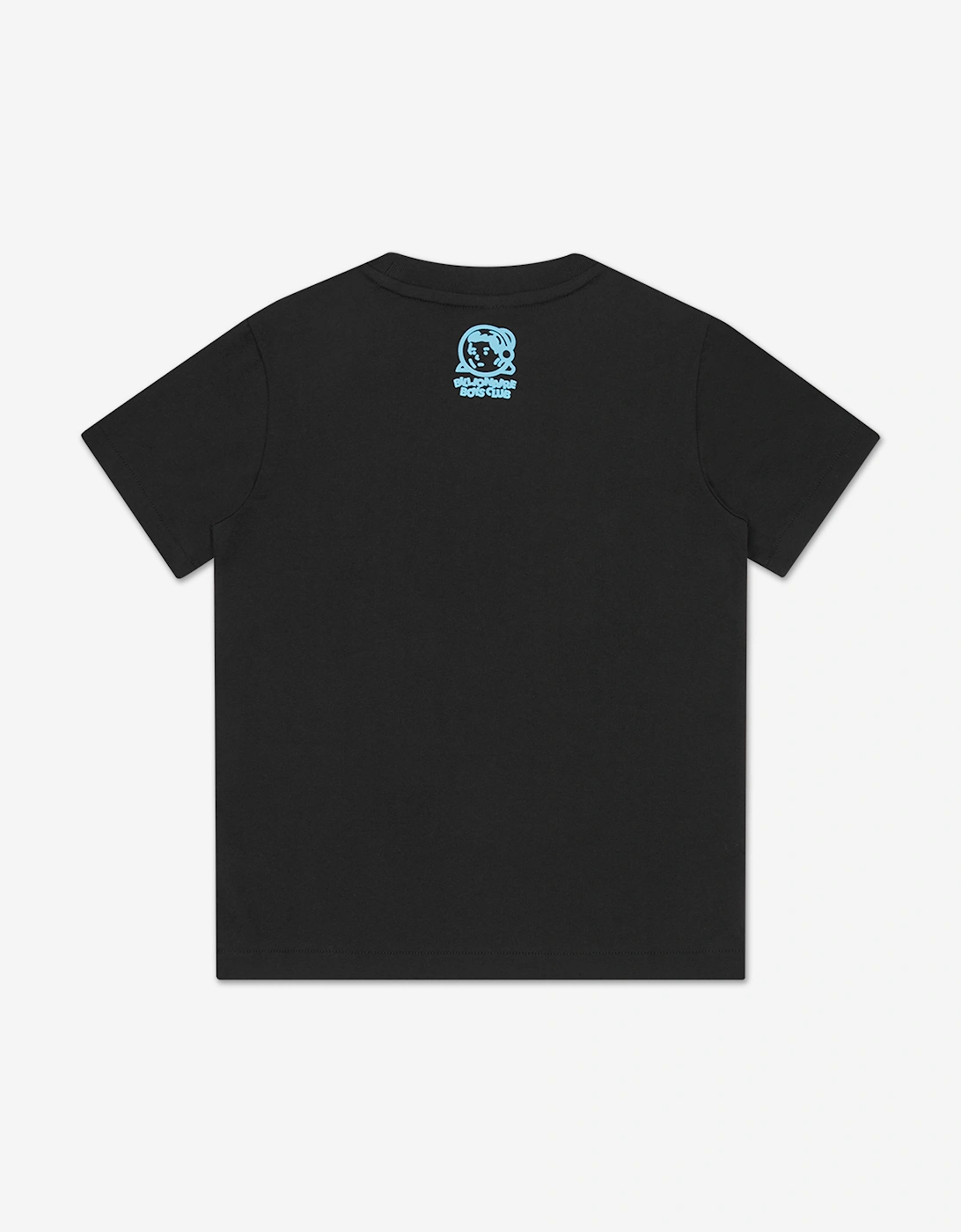 Boys Gradient Puff Print Arch Logo T-Shirt in Black