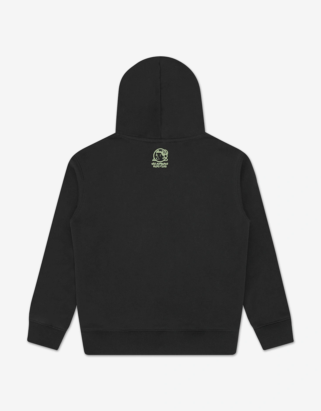 Boys Space Camo Arch Logo Popover Hoodie in Black