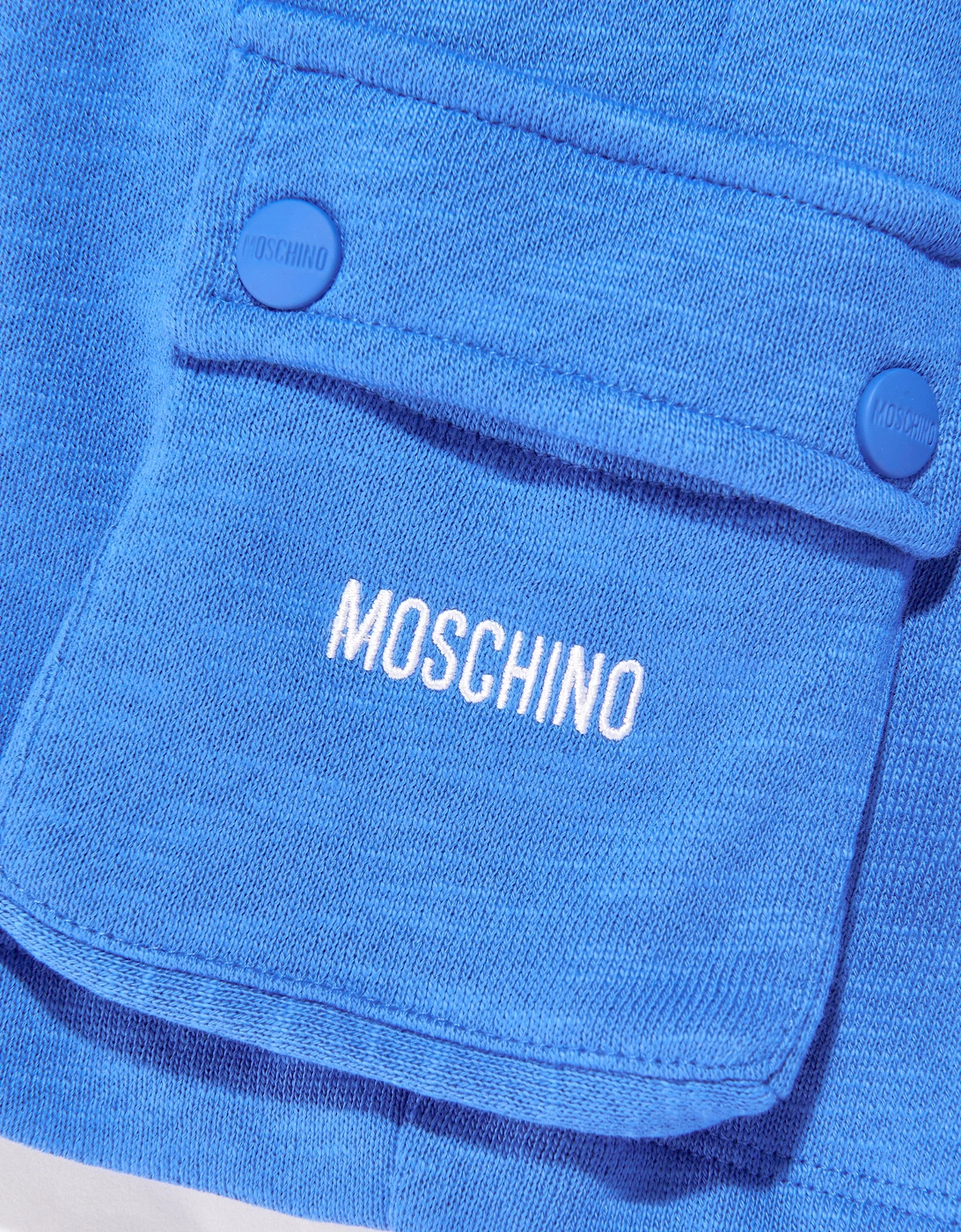 Boys Logo Pocket Shorts in Blue