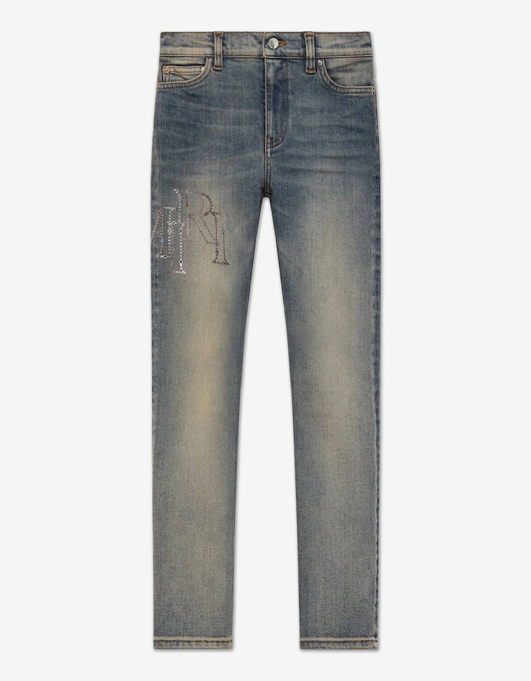 Kids Staggered Jeans in Blue, 5 of 4