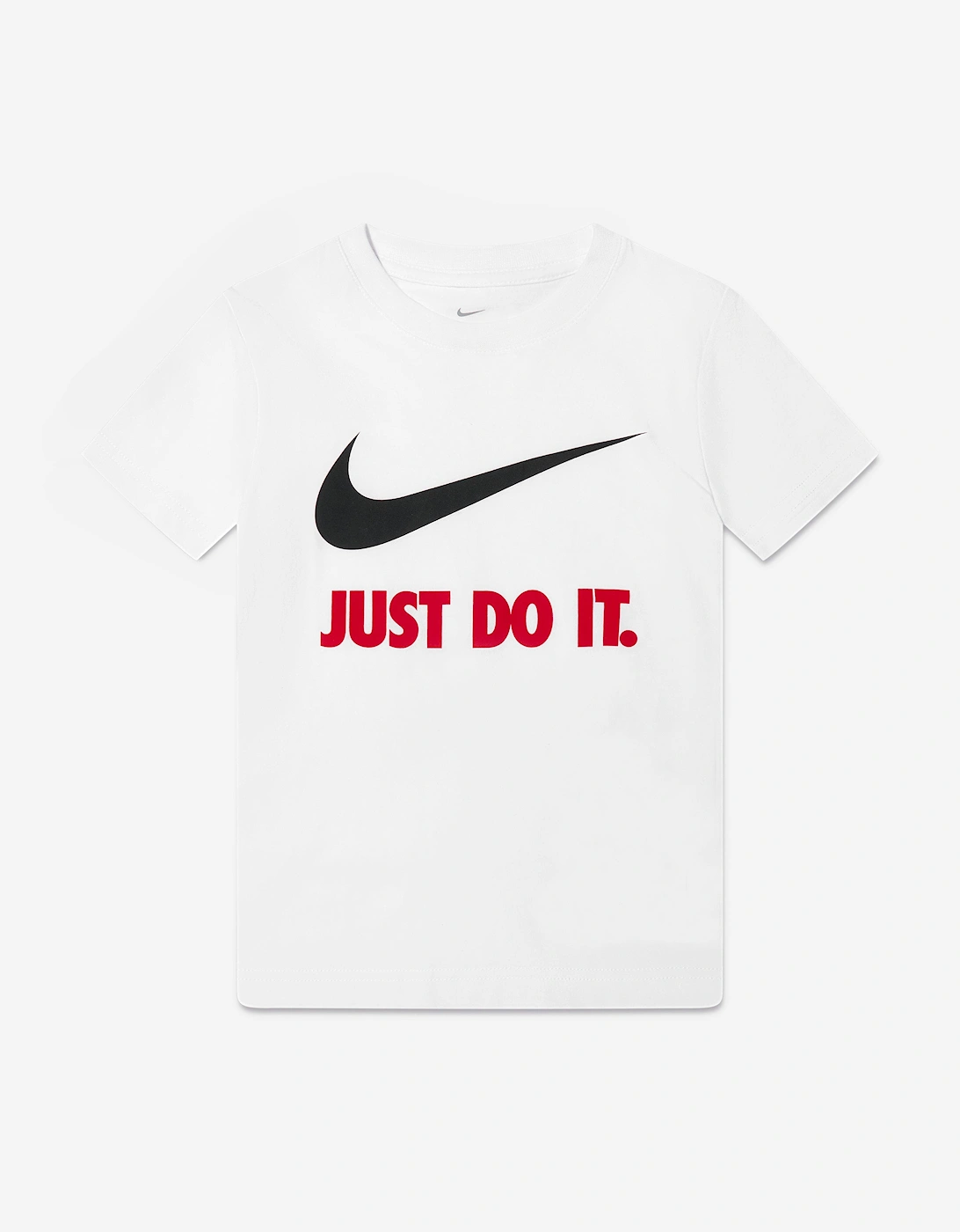 Baby Boys Swoosh JDI T-Shirt in White, 5 of 4