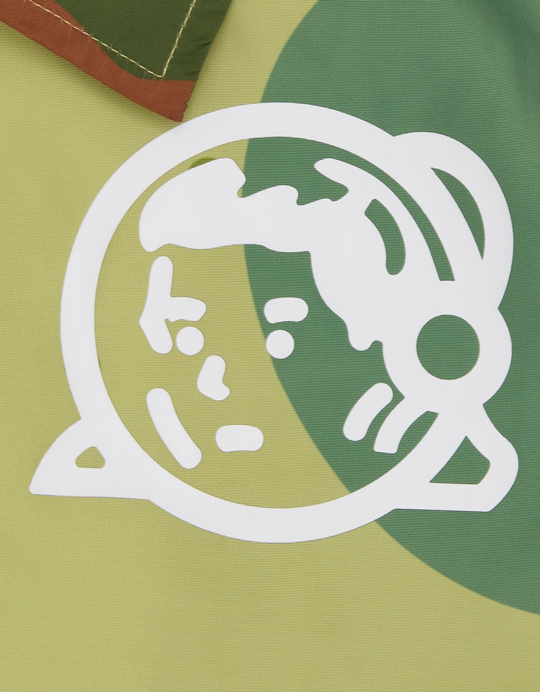 Boys Space Camo Coach Jacket in Green