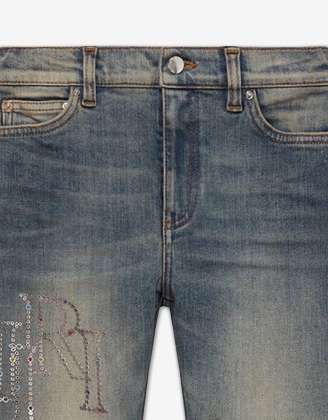 Kids Staggered Jeans in Blue