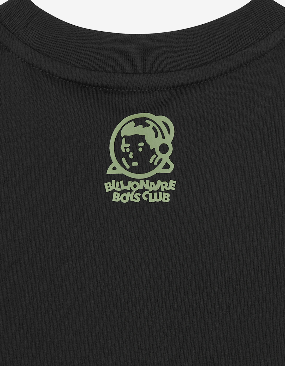 Boys Space Camo Arch Logo T-Shirt in Black