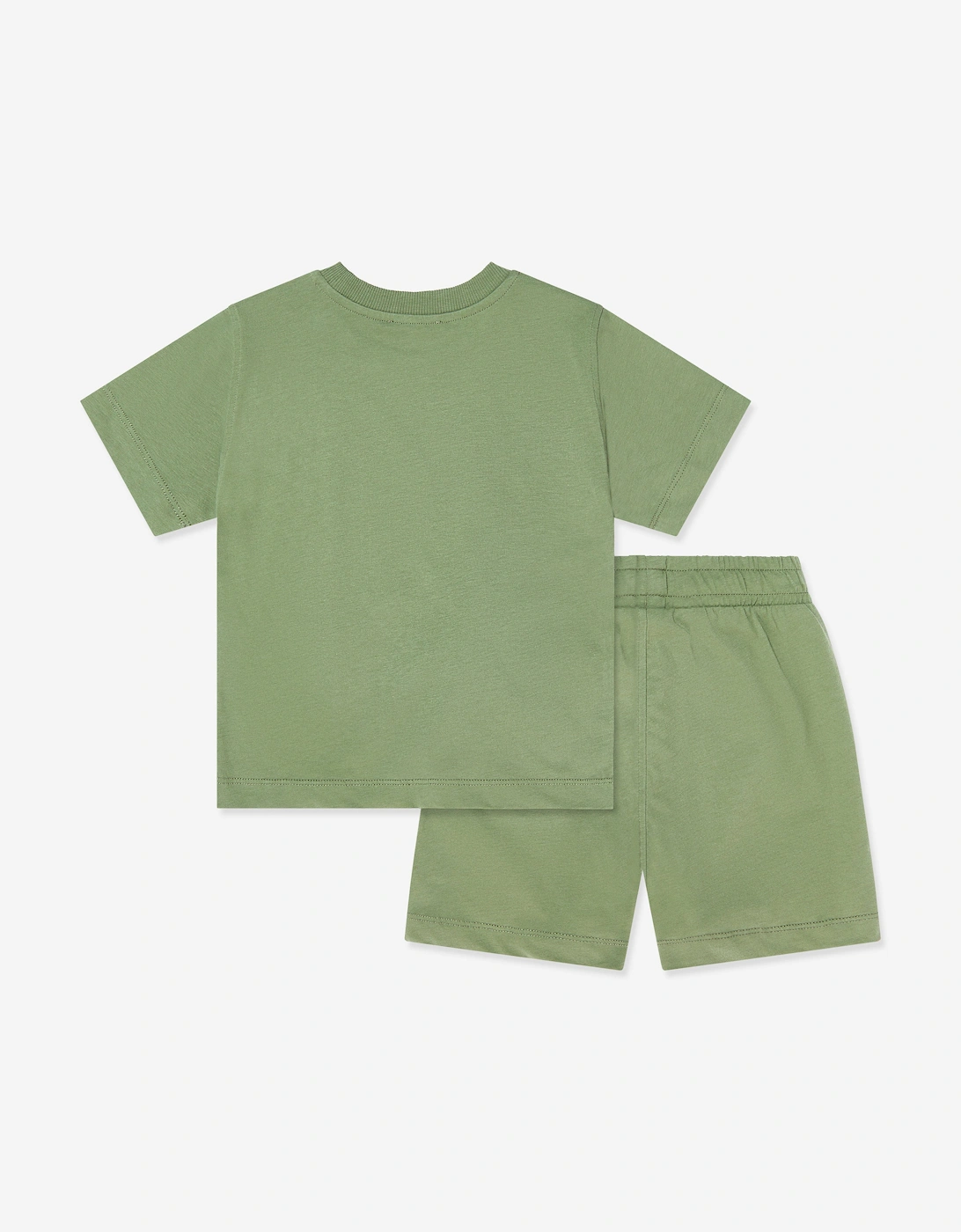 Boys T-Shirt and Shorts Set in Green