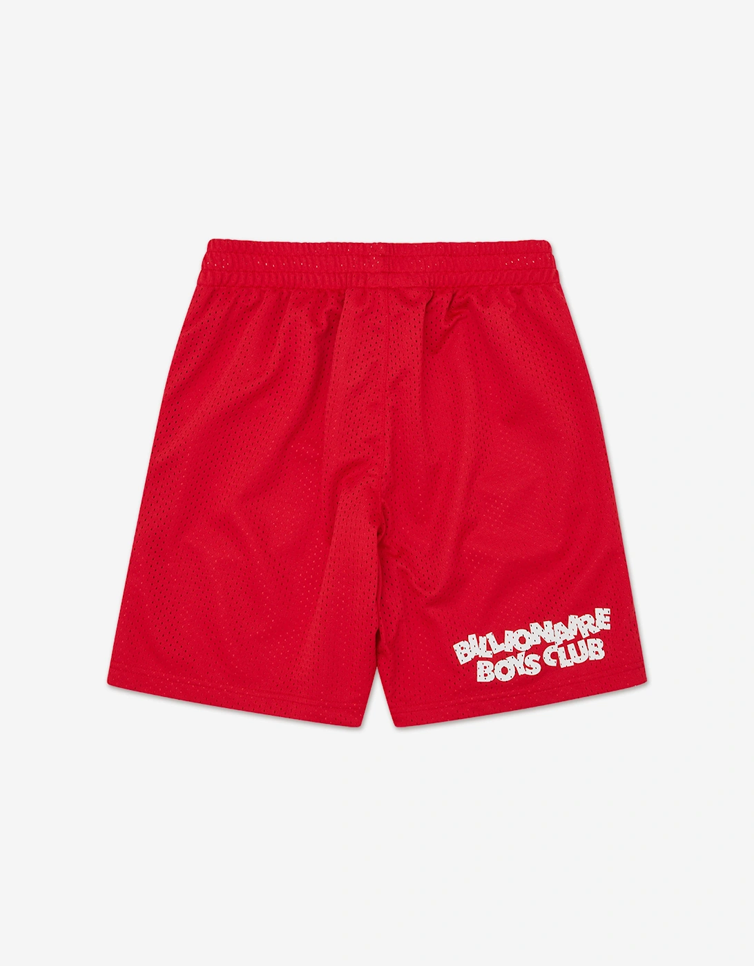 Boys Astro Mesh Football Shorts in Red