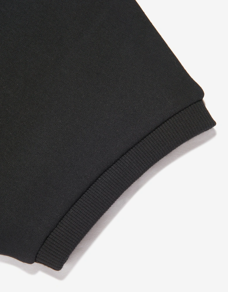 Girls Teddy Heart Dress in Black