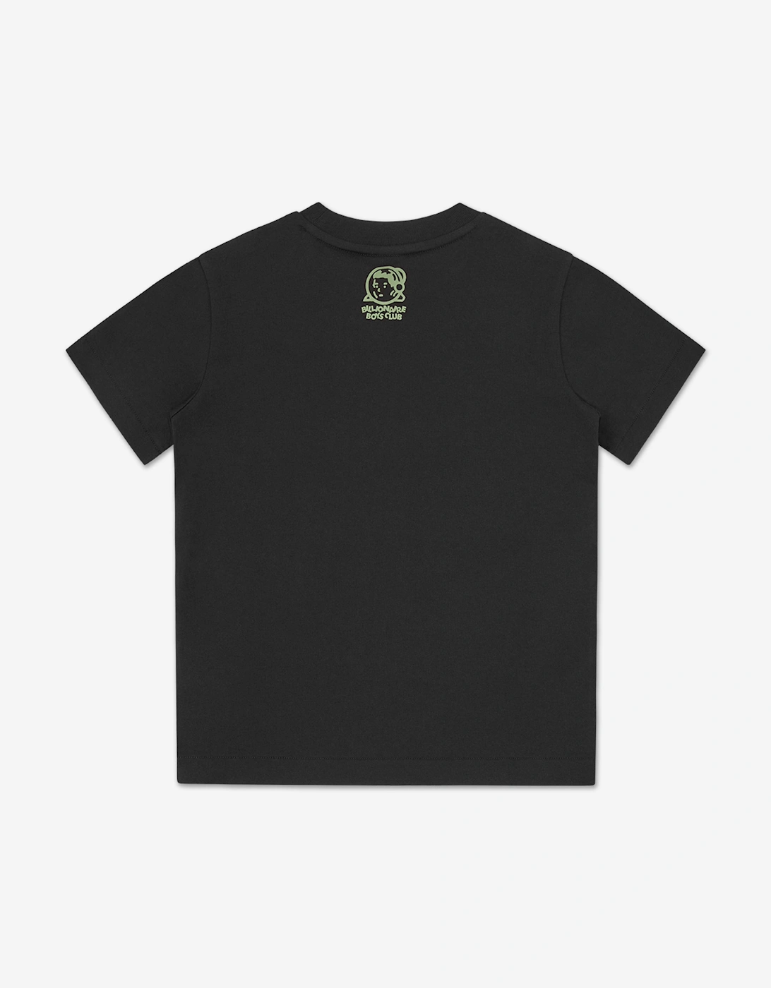 Boys Space Camo Arch Logo T-Shirt in Black