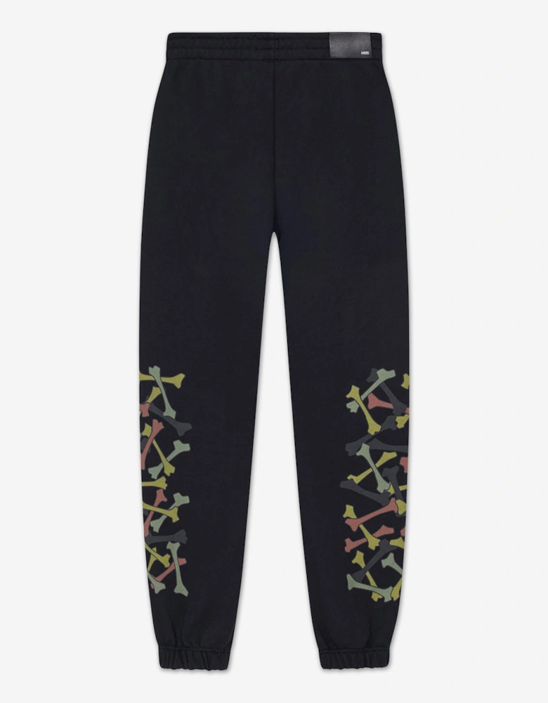Kids Bones Joggers in Black