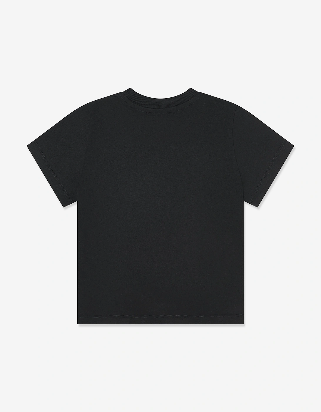 Kids Teddy Bear Logo T-Shirt in Black