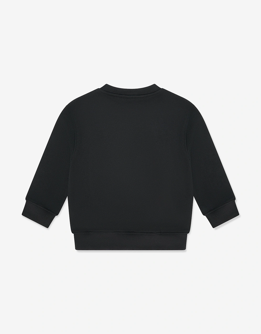 Boys Logo Pocket Sweatshirt in Black